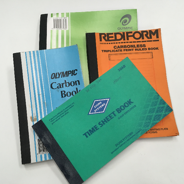 BOOK, Record Books - Carbon Style